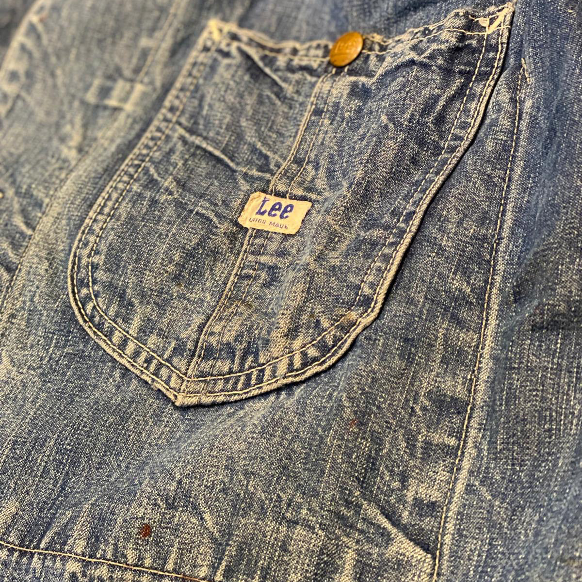 Vintage Denim Lee Coverall Jacket