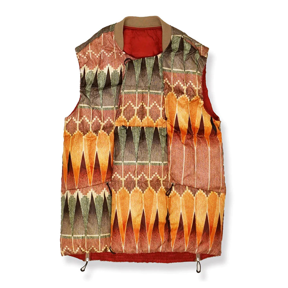 Norbit HNDN-025 Print Middle Layer Down Vest