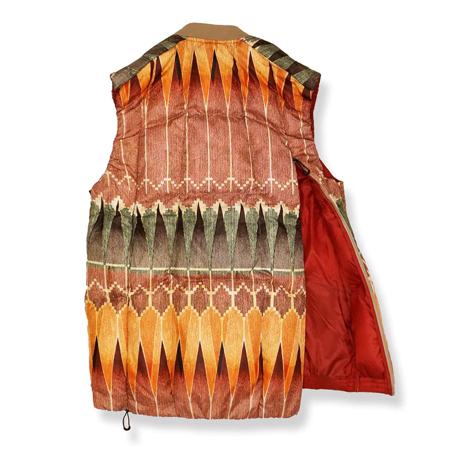 Norbit HNDN-025 Print Middle Layer Down Vest