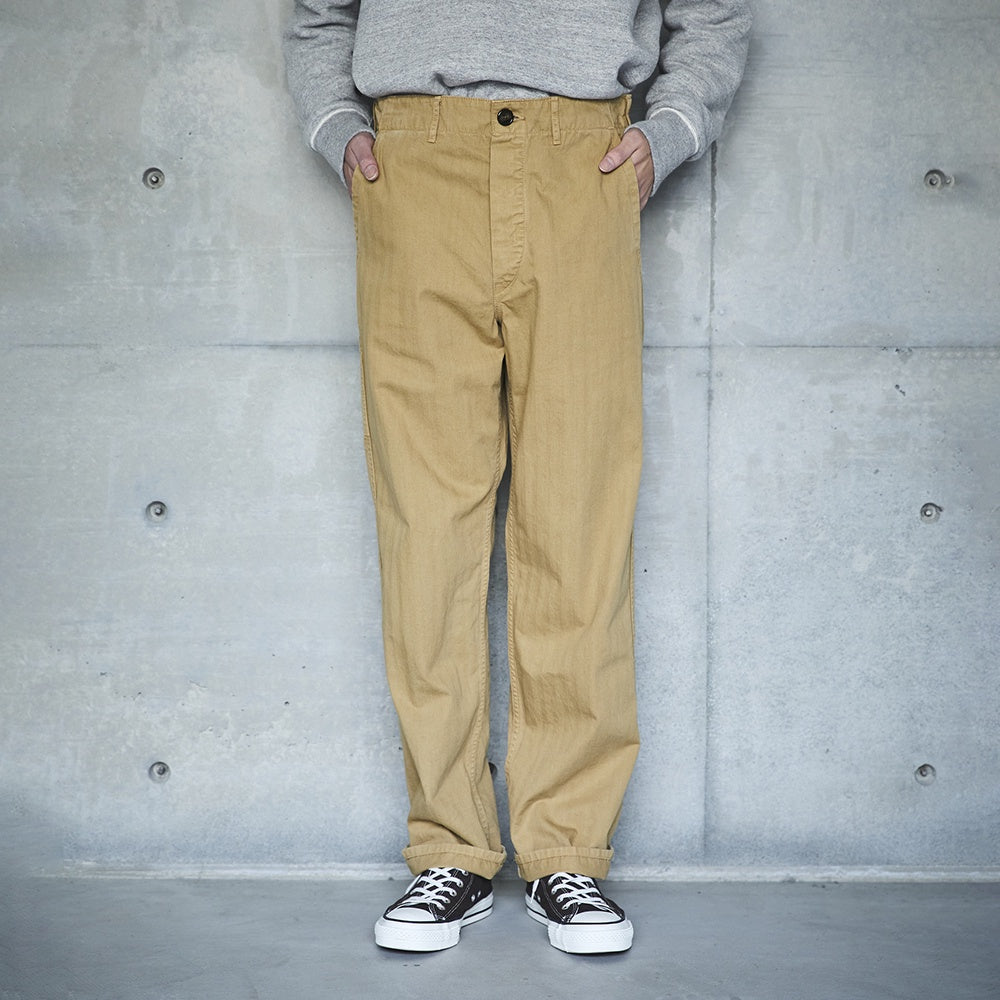 ORSLOW 03-5000-40 FRENCH WORK PANTS - KHAKI