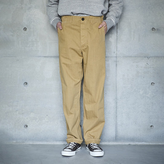 ORSLOW 03-5000-40 FRENCH WORK PANTS - KHAKI