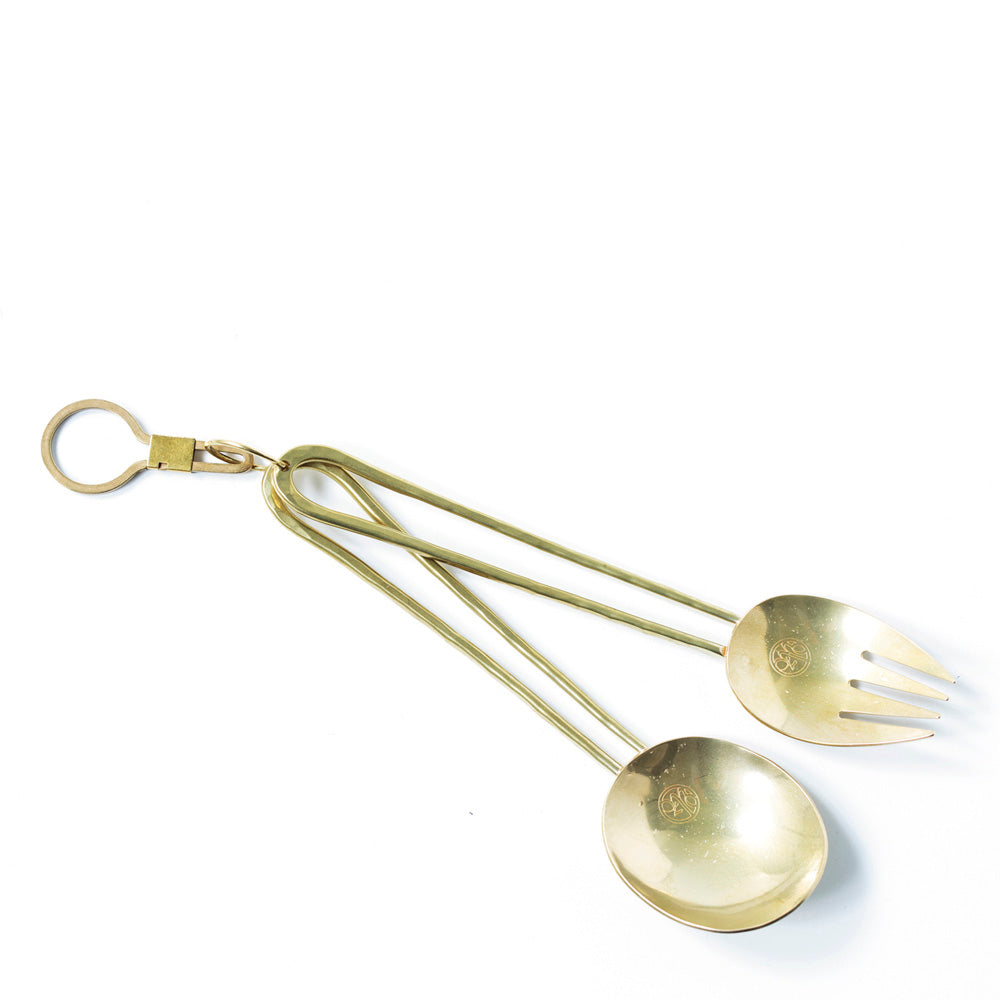 MONRO Brass Cutlery Set