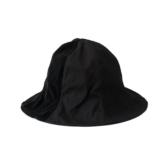 KIJIMA TAKAYUKI Cotton Tulip Hat 01 Black