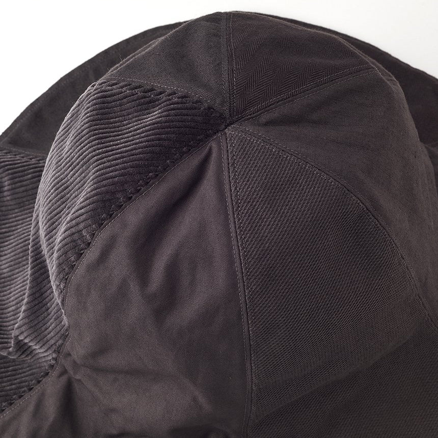 KIJIMA TAKAYUKI Cotton Tulip Hat 01 Black