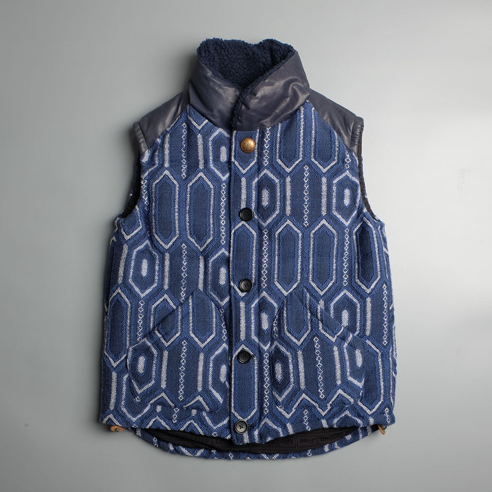 MONRO Down Vest Habyby Jacquard a