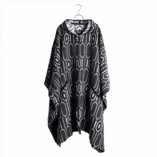 MONRO Poncho Long Habyby Jacquard