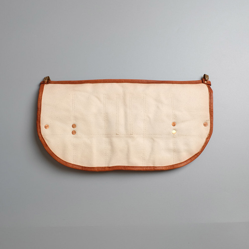Vasco Canvas Leather Epron In Bag-Large