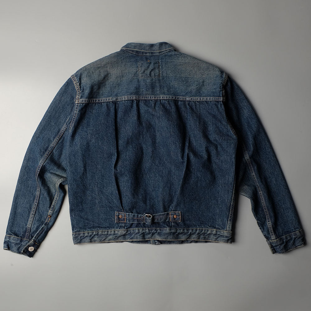 ORSLOW 03-6011 Pleated Denim Jacket