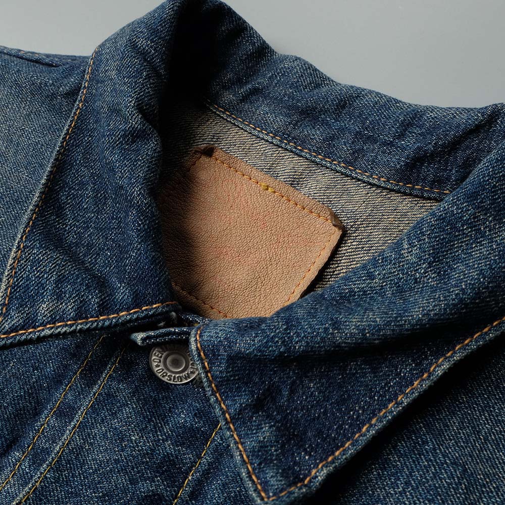ORSLOW 03-6011 Pleated Denim Jacket