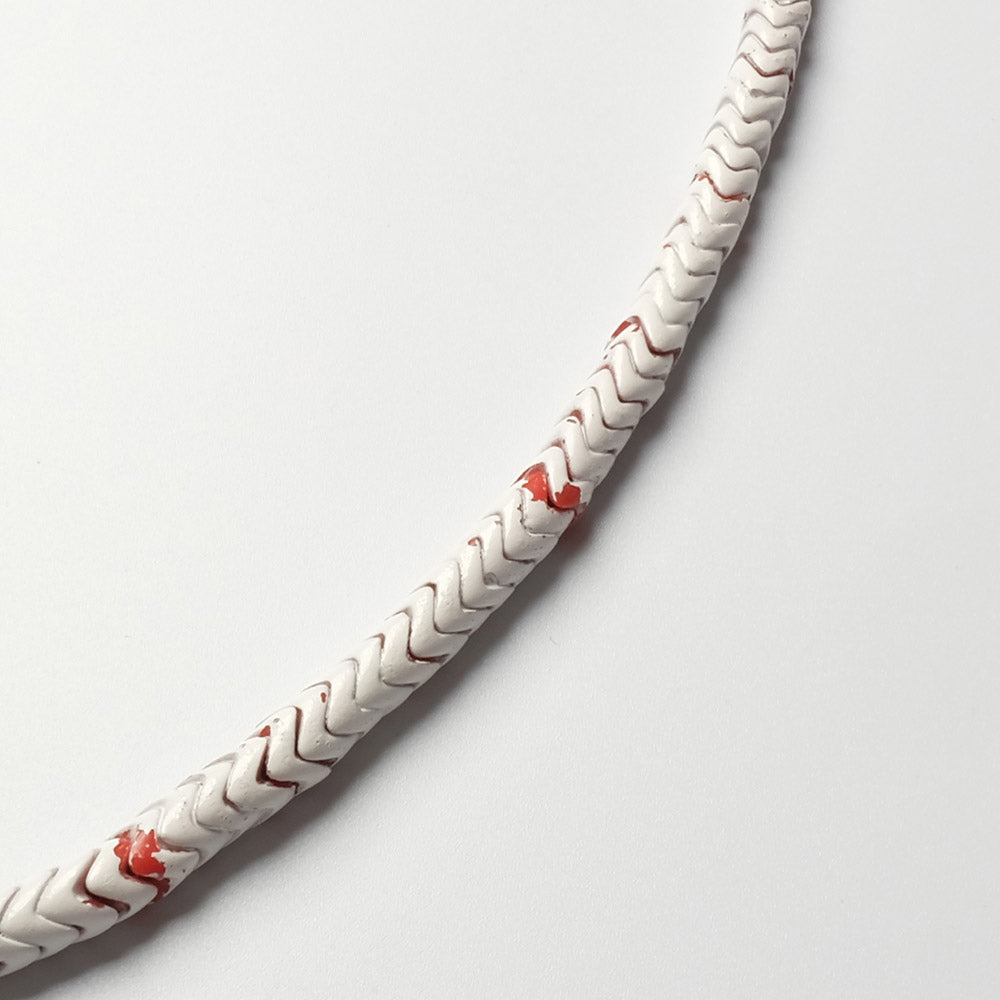 MIKIA NECKLACE SNAKE BEADS PAINT