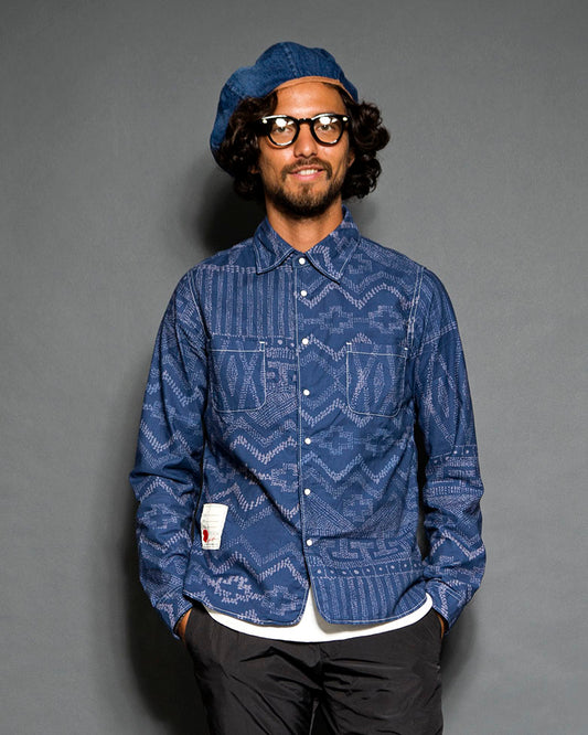 SEVESKIG Discharge printing Shirt