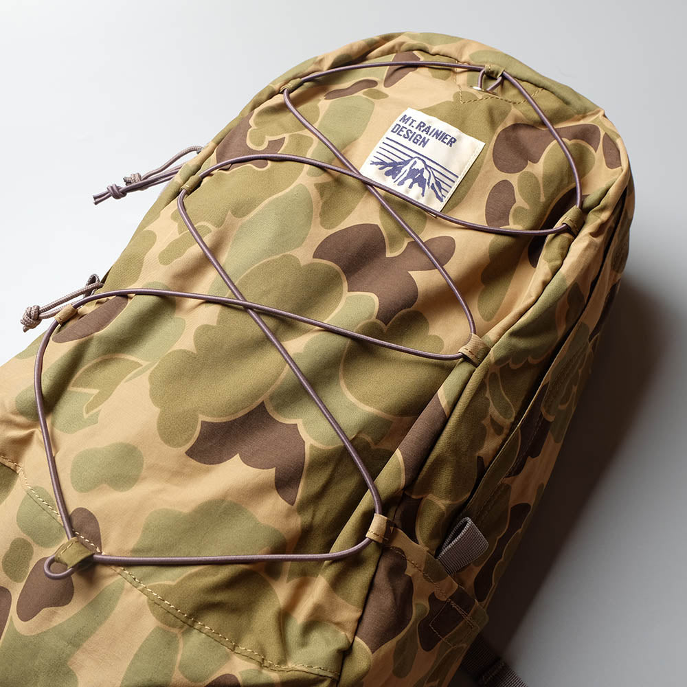 MT. RAINIER DESIGN Original Bungee Pack Camo