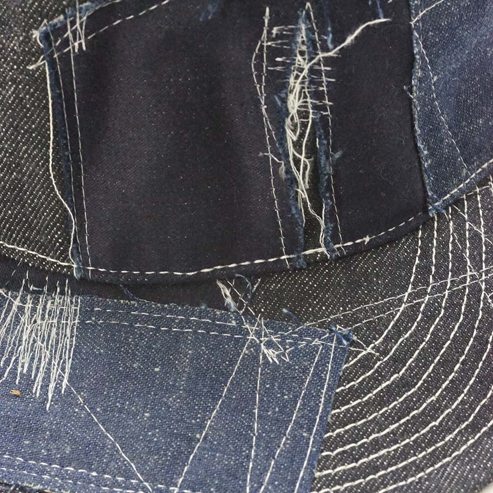 SEVESKIG Repair Denim Cap