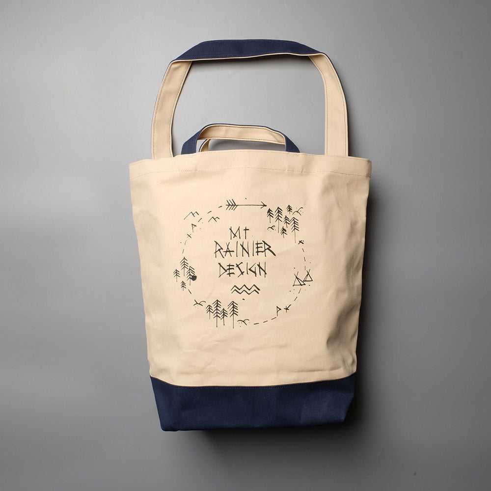 MT. RAINIER DESIGN Print Market Tote Bag