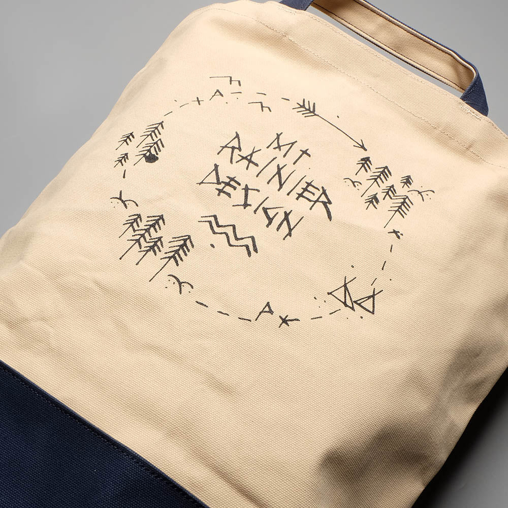MT. RAINIER DESIGN Print Market Tote Bag