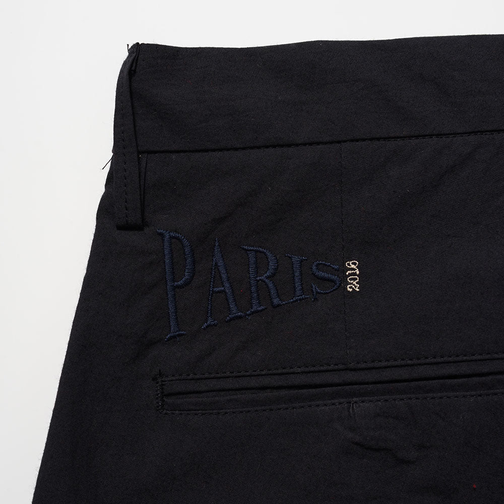 SEVESKIG Embroidery Wide Short Pants