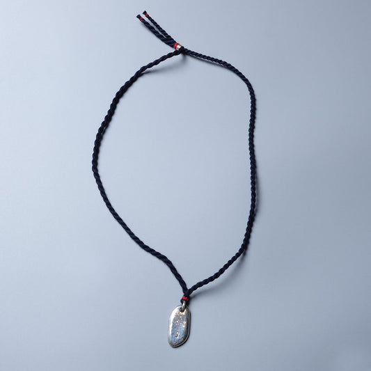 GAIJIN MADE D417 Silver Indigo Necklace