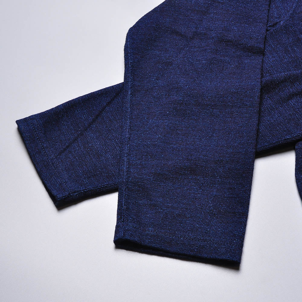 ORSLOW 03-0011 Indigo Boat Neck Pullover Indigo 2019a