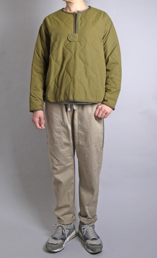 CAMP SERVICE No Collar Pullover