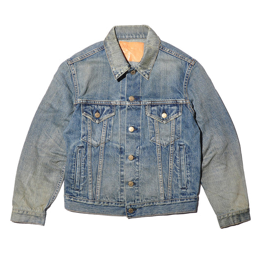 BLUE BLUE JK1874 Selvedge Denim Used Wash Finished G Jacket