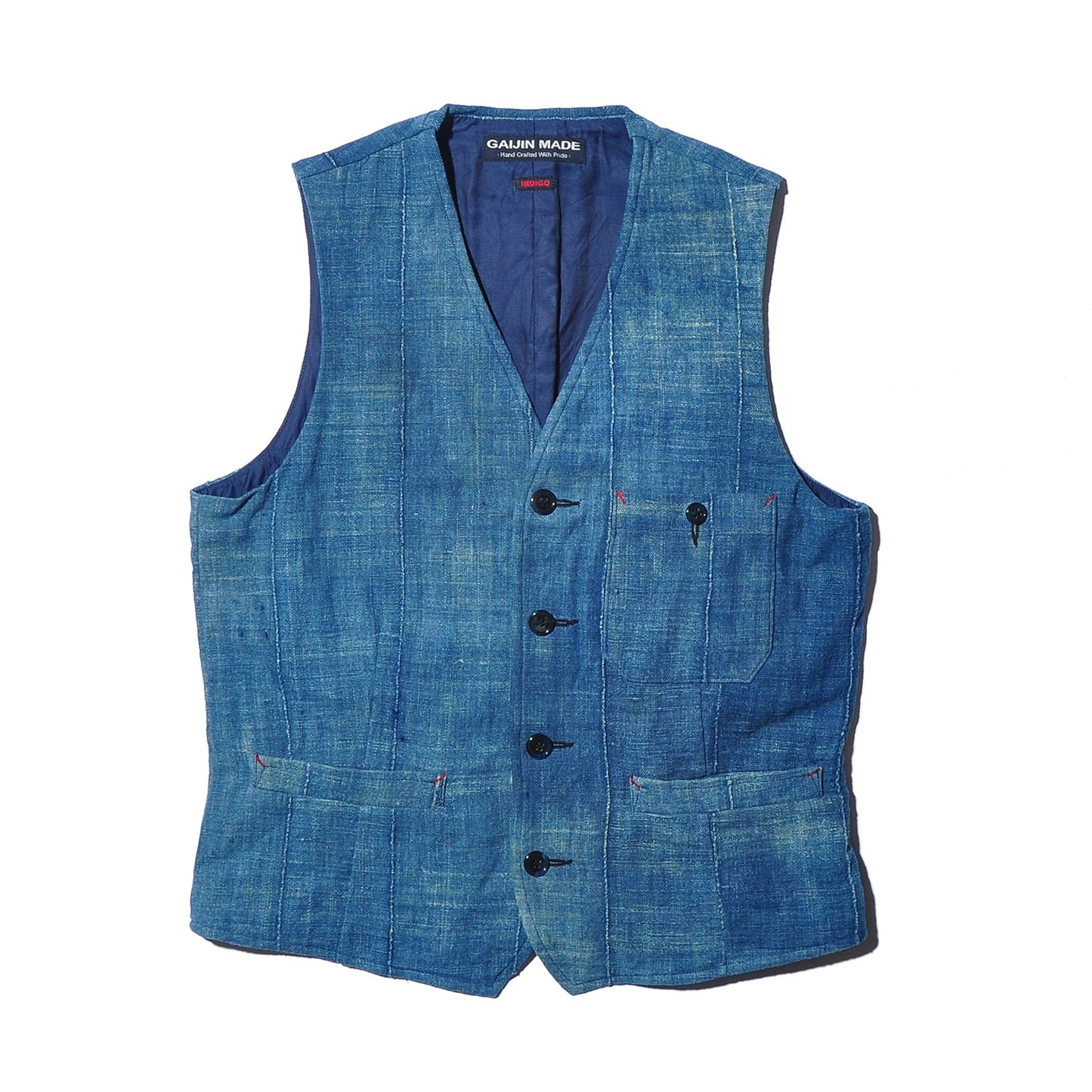 GAIJIN MADE GVE-127 Antique Indigo Vest