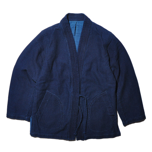 GAIJIN MADE GJK-125 Indigo Dobby Reversible Haori