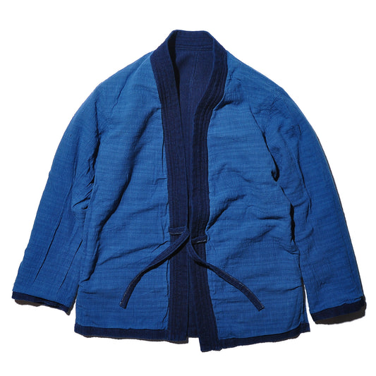 GAIJIN MADE GJK-125 Indigo Dobby Reversible Haori