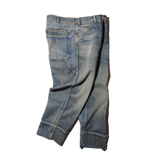 THINQ TQ0077 WORQ LR Printer Man (Crash)-Denim