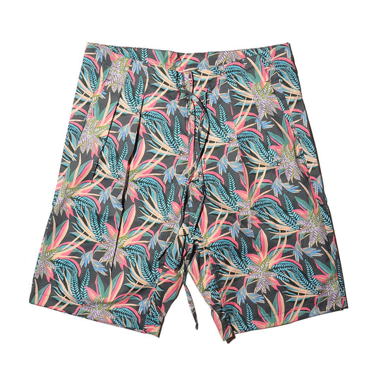 MONITALY M27401 Drop Crotch Shorts- Night Jungle