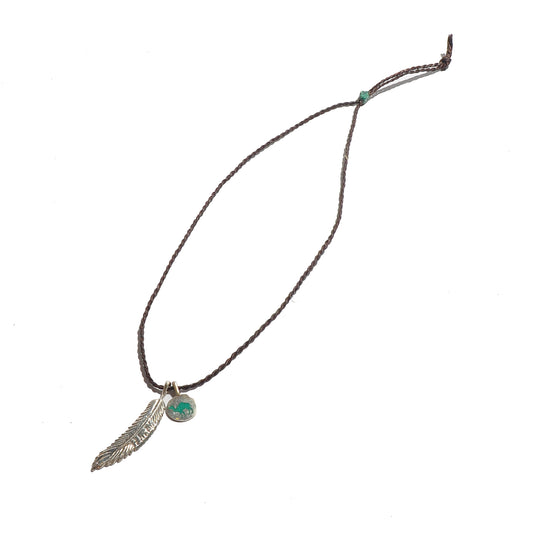 HRM 1203 N1A Hrm Feather Necklace