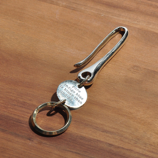 HRM 1811 KR2 Indigo Blue Coin Key Ring