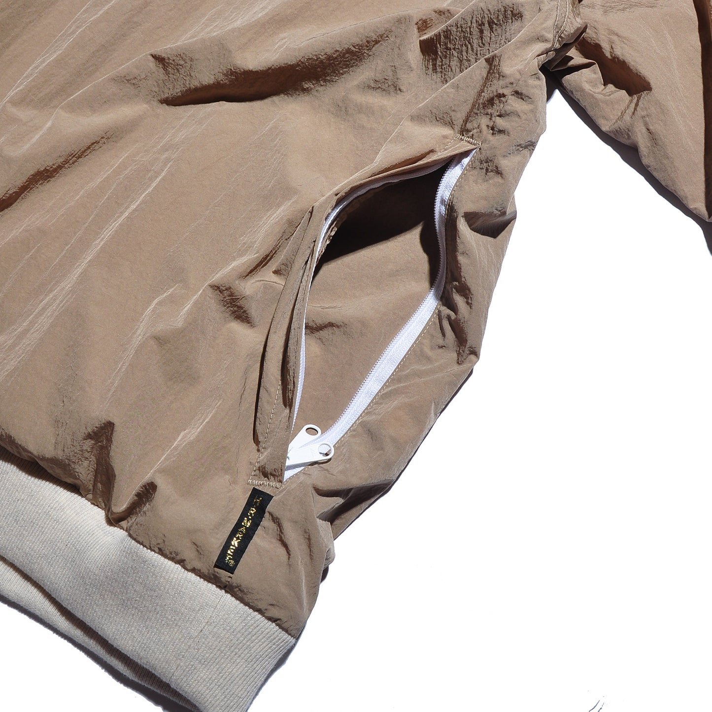 HRM ST2317 Wrinkled Nylon Packable Oversized Pullover