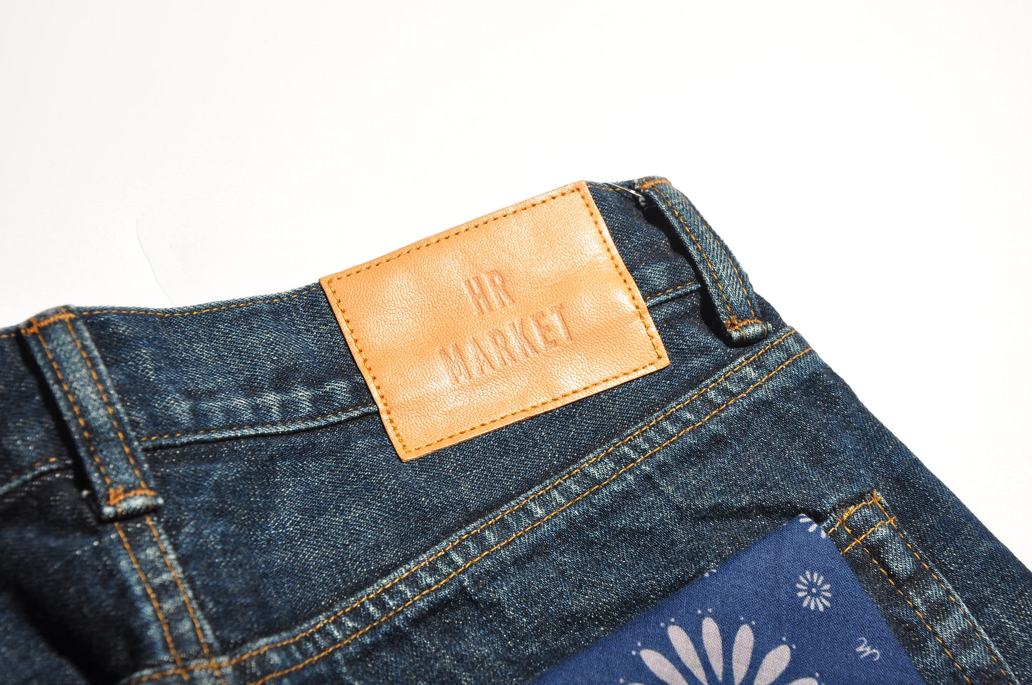 HRM PP58 Selvage Denim Washed Straight Jeans
