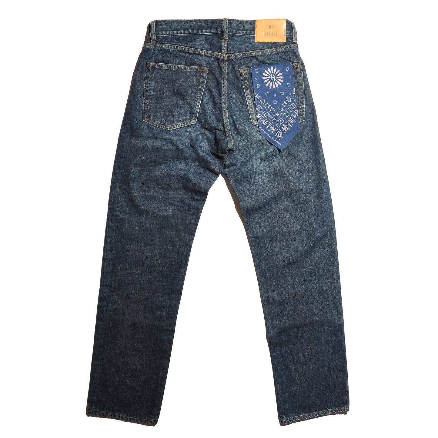 HRM PP58 Selvage Denim Washed Straight Jeans