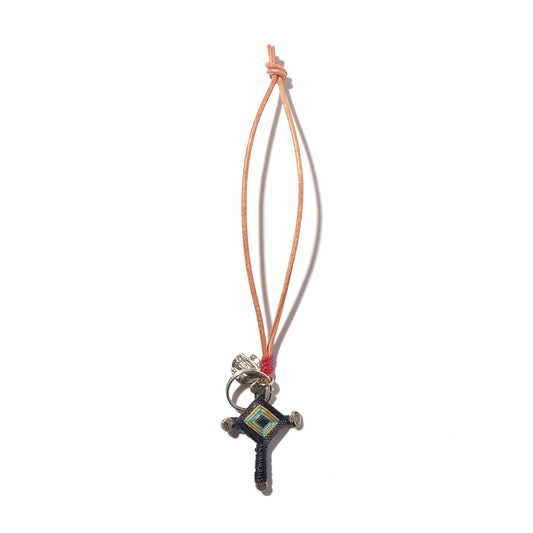 OJO DE MEX Bag Charm Peace Cross