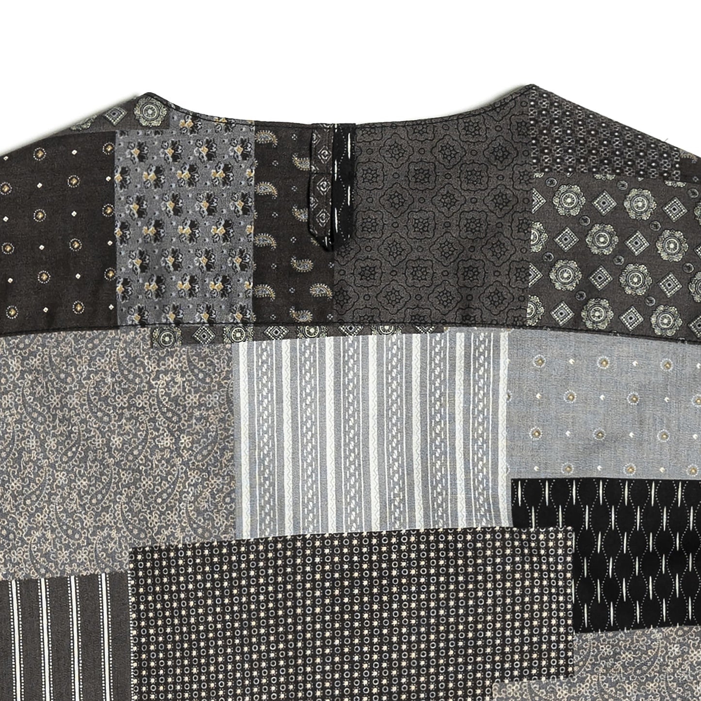 EASTLOGUE 2021SSSH05 FLAK SHIRT - BLACK MULTI PAISLEY