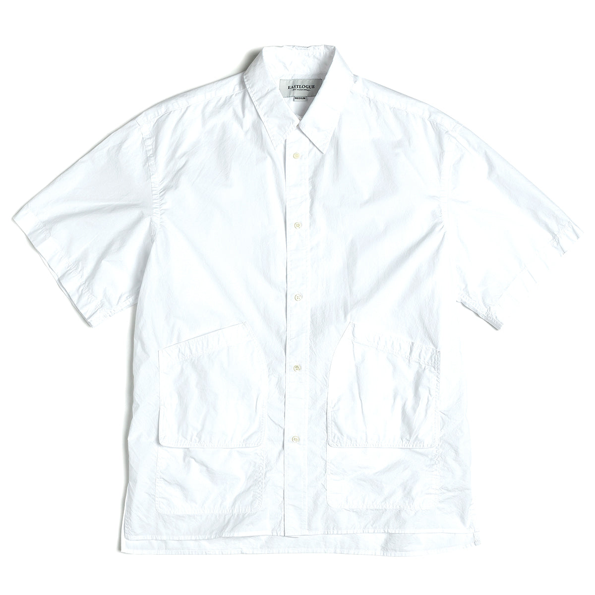 EASTLOGUE 2021SSHS01 SHOOTING SHIRT - WHITE