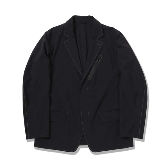 AND WANDER plain tailored stretch jacket
