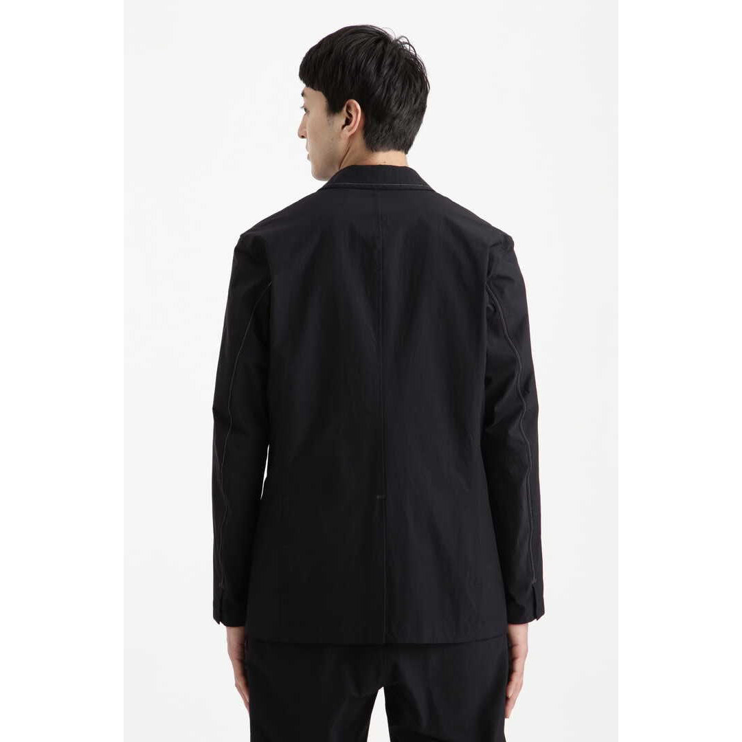 AND WANDER plain tailored stretch jacket
