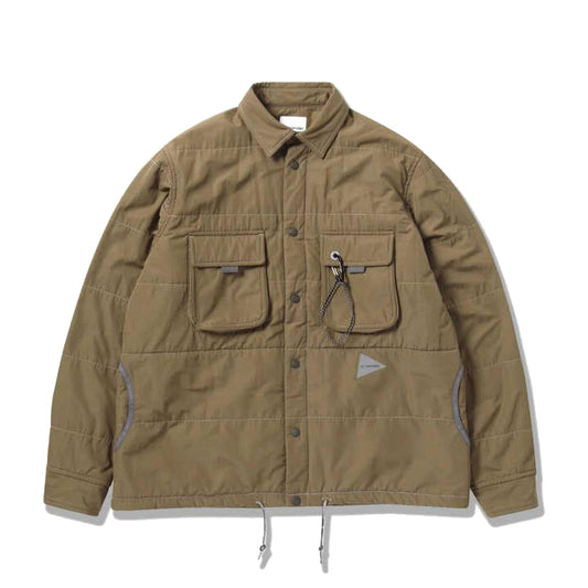 AND WANDER T/C alpha shirt jacket