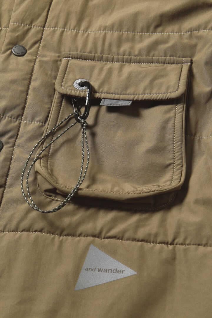AND WANDER T/C alpha shirt jacket