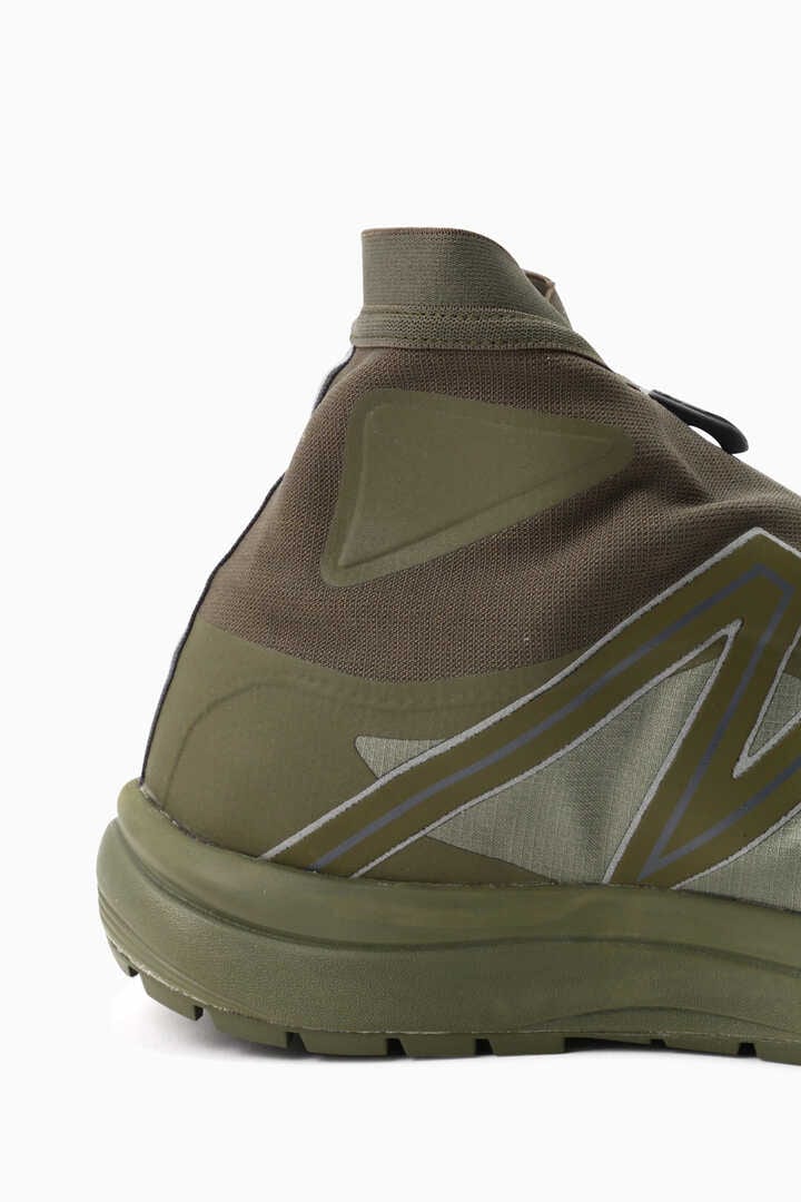 AND WANDER reflective highcut sneakers by SALOMON