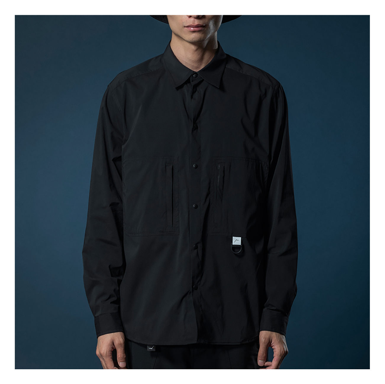 CAYL Stretch Nylon Hiker Shirts- Black