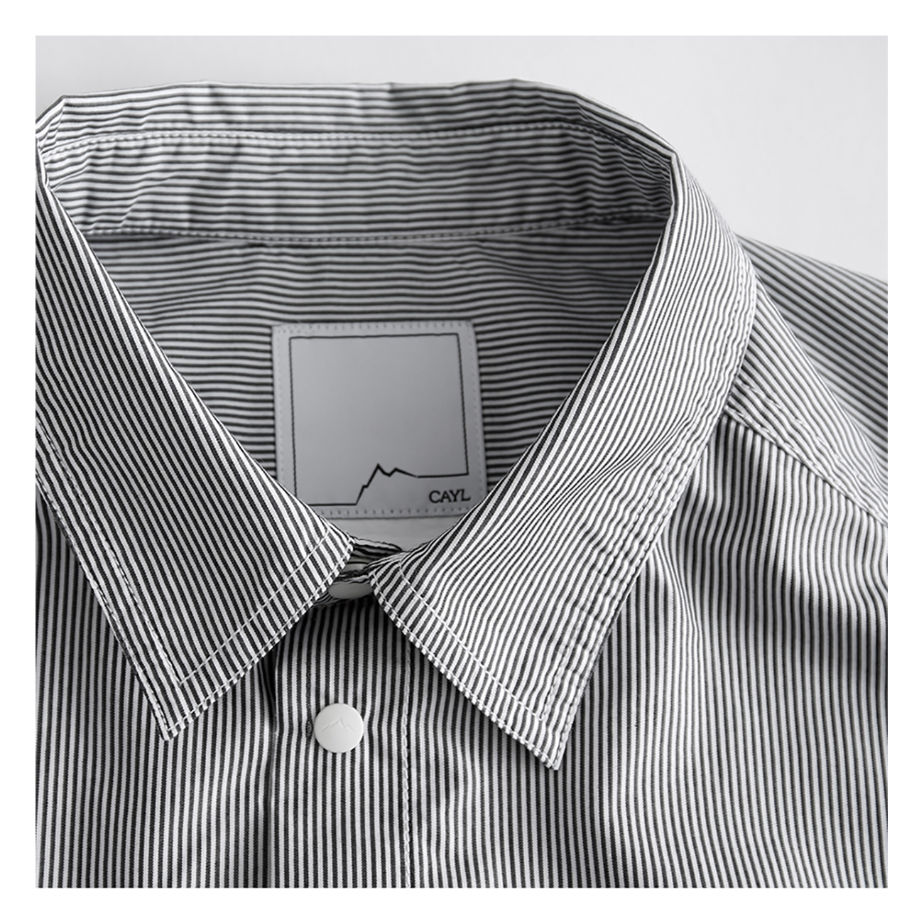 CAYL Double Pocket Hiker Shirts- Black Stripe