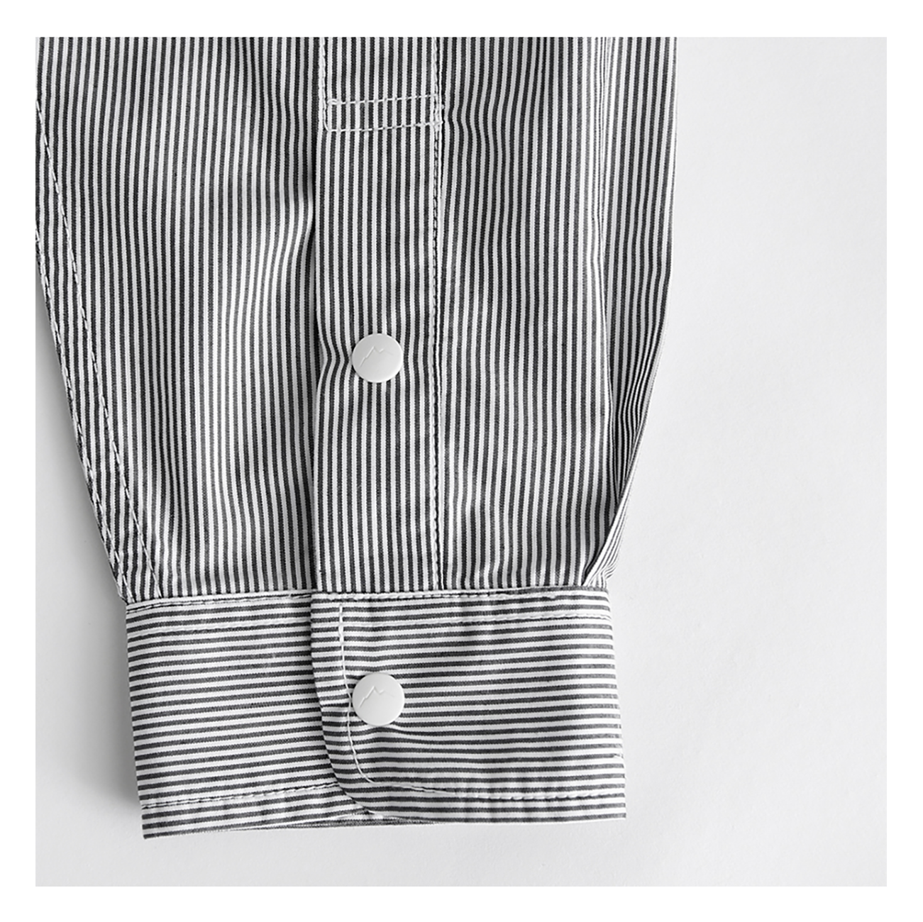 CAYL Double Pocket Hiker Shirts- Black Stripe