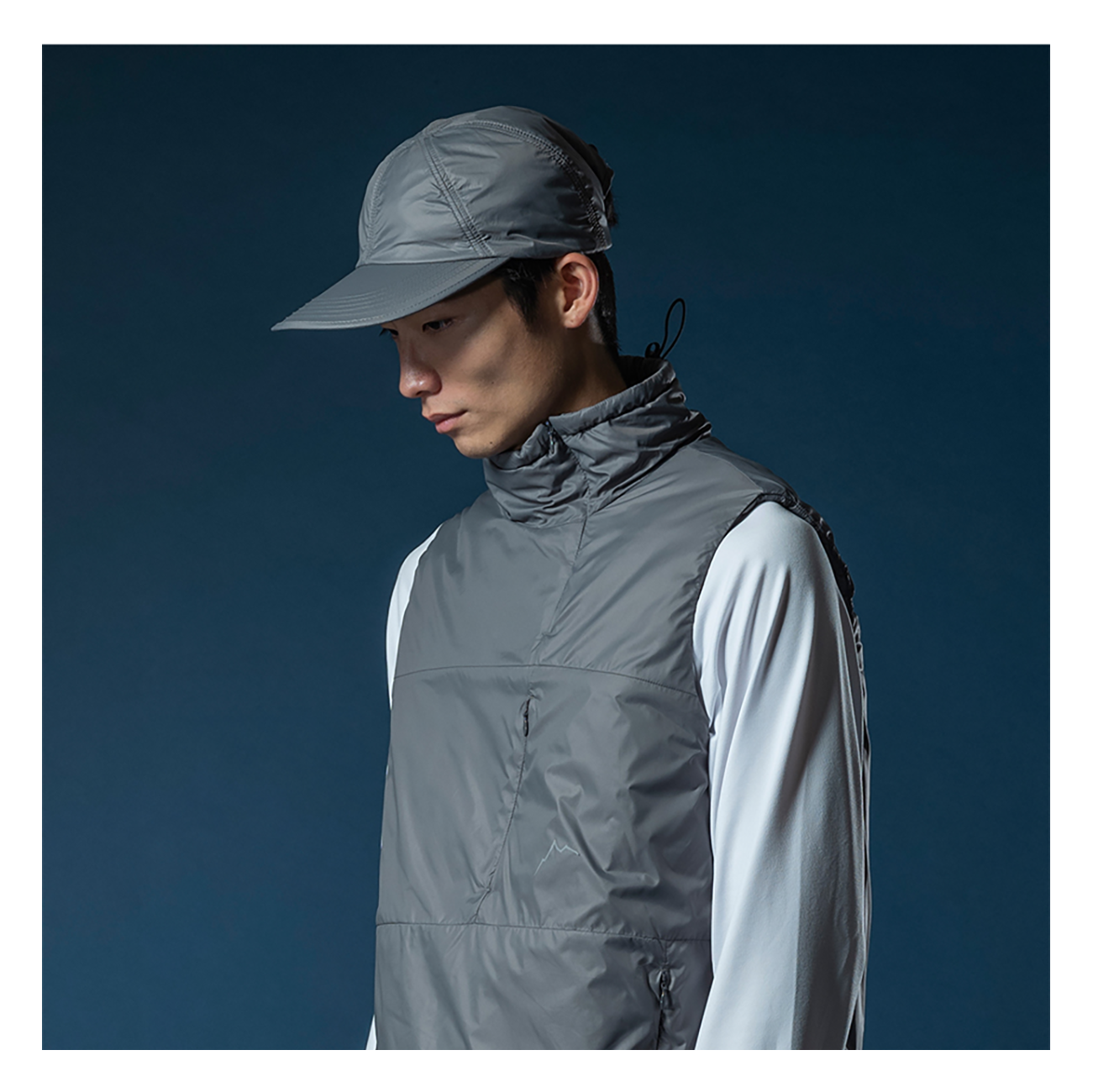 CAYL Quantum 6 panel Cap- Grey