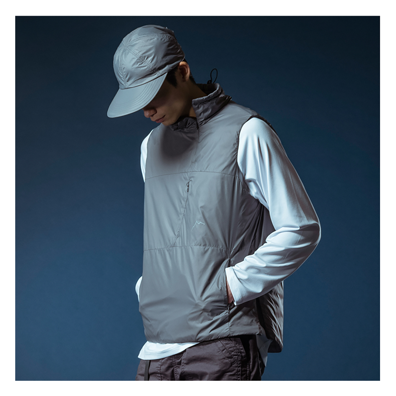 CAYL Quantum 6 panel Cap- Grey