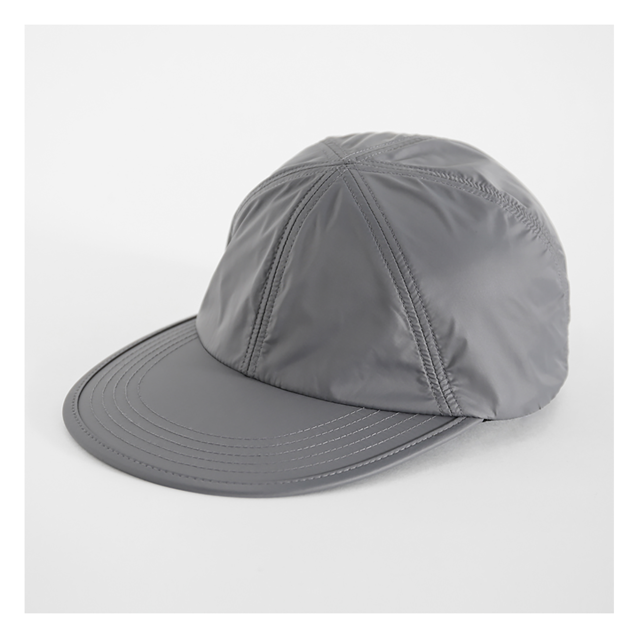 CAYL Quantum 6 panel Cap- Grey