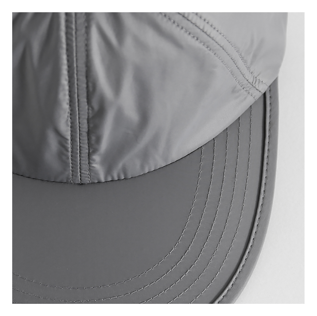 CAYL Quantum 6 panel Cap- Grey