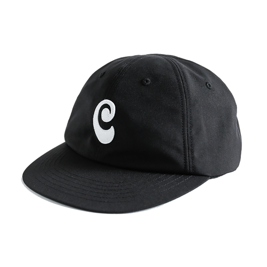 CAYL Poly 6 Panel Cap- Black